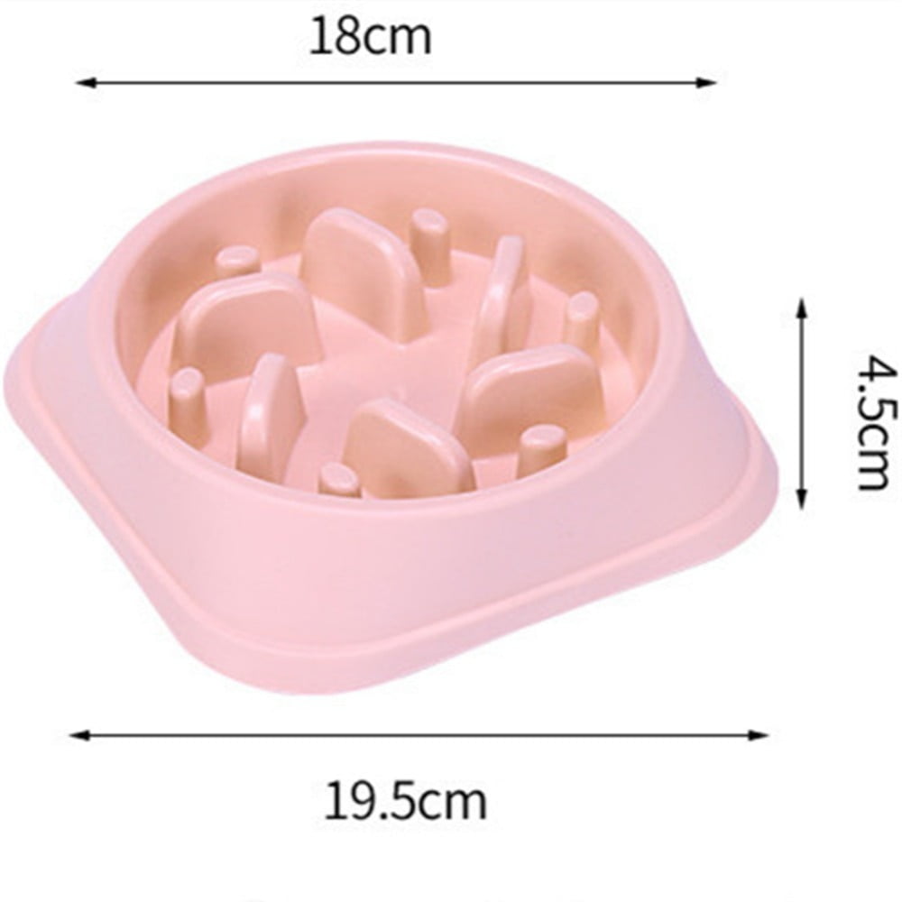 2019-New-Pet-Dog-Bowl-Slow-Feeder-Plastic-Anti-Choking-Puppy-Cat-Eating-Dish-Bowl-Anti-4