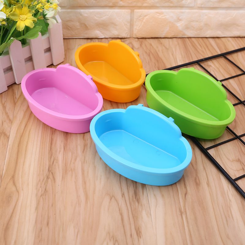 Bird Hamster Bowl Small Pet Cage Hanging Drink Food...