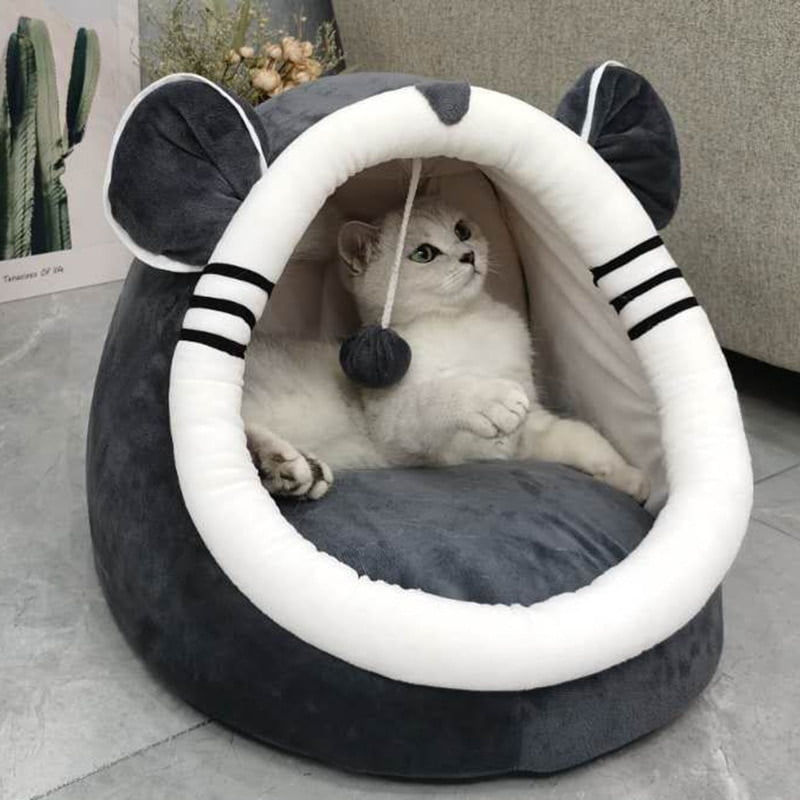Foldable-Cat-Pet-Bed-for-small-medium-Pet-Dog-Soft-Nest-Kennel-Kitten-Bed-House-Sleeping-2