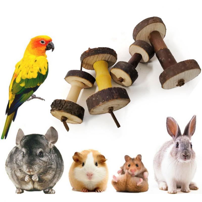 Hamster-Toy-Natural-Wooden-Rabbits-Toys-Dumbells-Unicycle-Bell-Roller-Chew-Toys-For-Guinea-Pigs-Rat-1