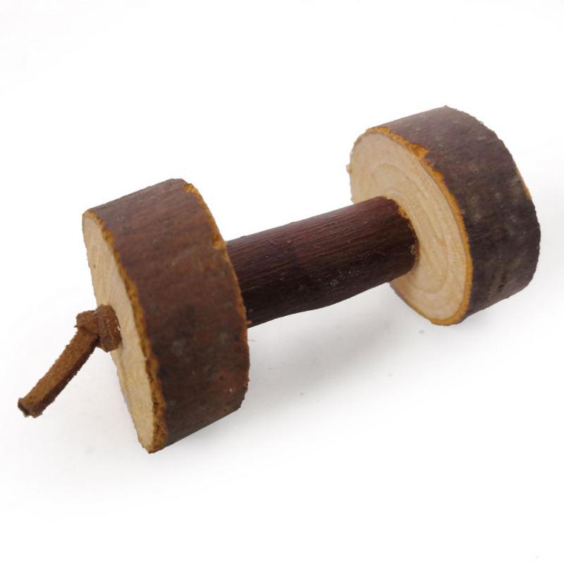 Hamster-Toy-Natural-Wooden-Rabbits-Toys-Dumbells-Unicycle-Bell-Roller-Chew-Toys-For-Guinea-Pigs-Rat-2