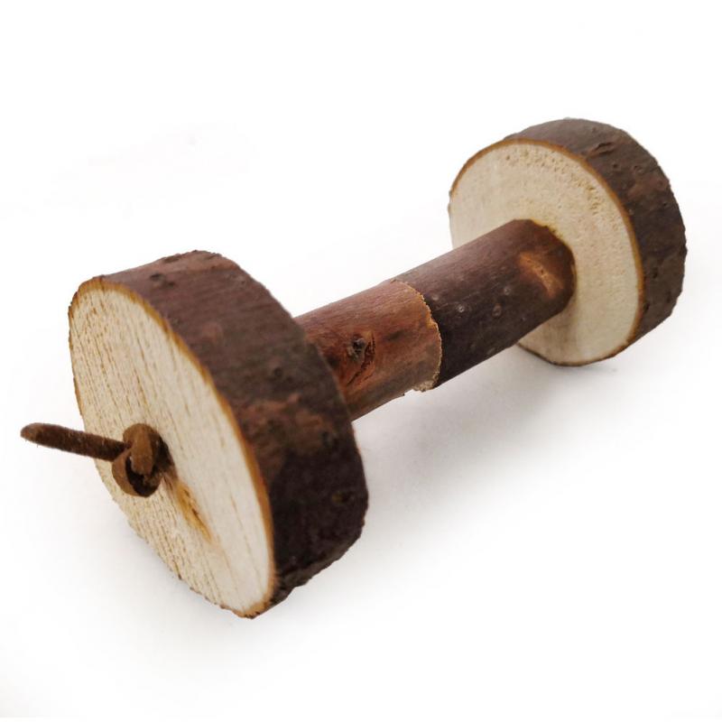 Hamster-Toy-Natural-Wooden-Rabbits-Toys-Dumbells-Unicycle-Bell-Roller-Chew-Toys-For-Guinea-Pigs-Rat-5