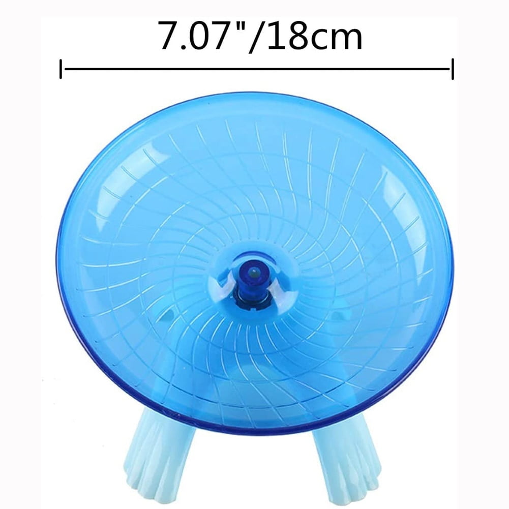 Pet-Hamster-Flying-Saucer-Exercise-Squirrel-Wheel-Hamster-Mouse-Running-Disc-rat-toys-Cage-small-animal-4