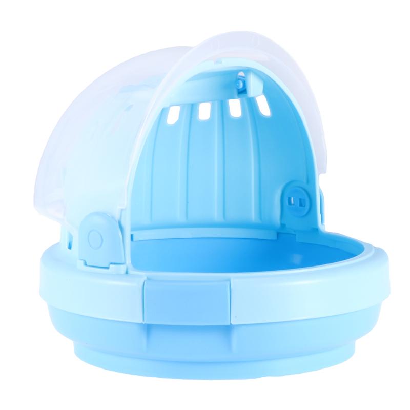 Pet Hamster Transparent Cages Small Animal Carriers...