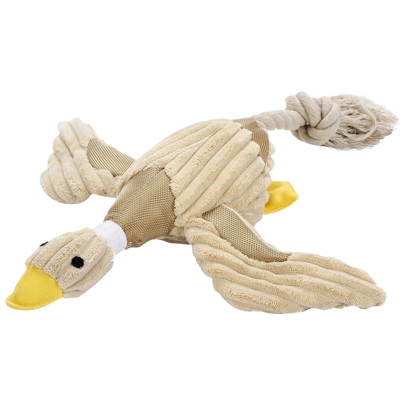 Plush-Pet-Dog-Chew-Toys-for-Small-Large-Dogs-Bite-Resistant-Dog-Squeaky-Duck-Toys-Interactive-2